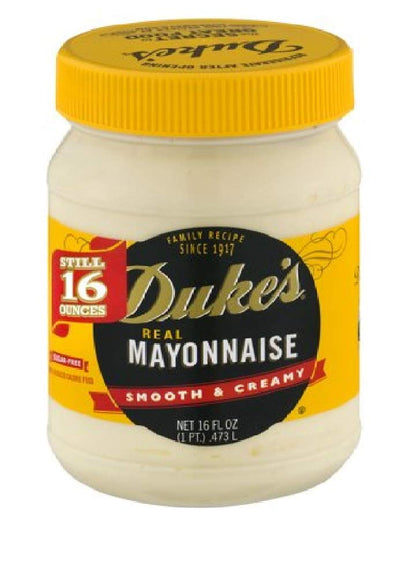 Duke’s Real Mayonnaise Jar – Original Smooth & Creamy Taste, 48 Ounce (Pack of 1)