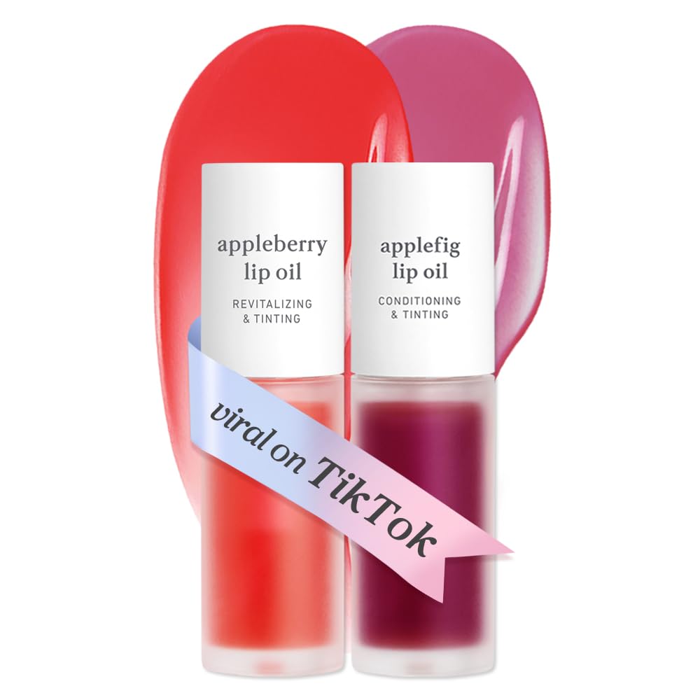 NOONI Korean Lip Oil - Applepeony - pH Color-Changing Plumping Lip Gloss