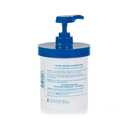 Vanicream Moisturizing Cream, Body & Face Moisturizer, 16 Oz Pump Dispenser