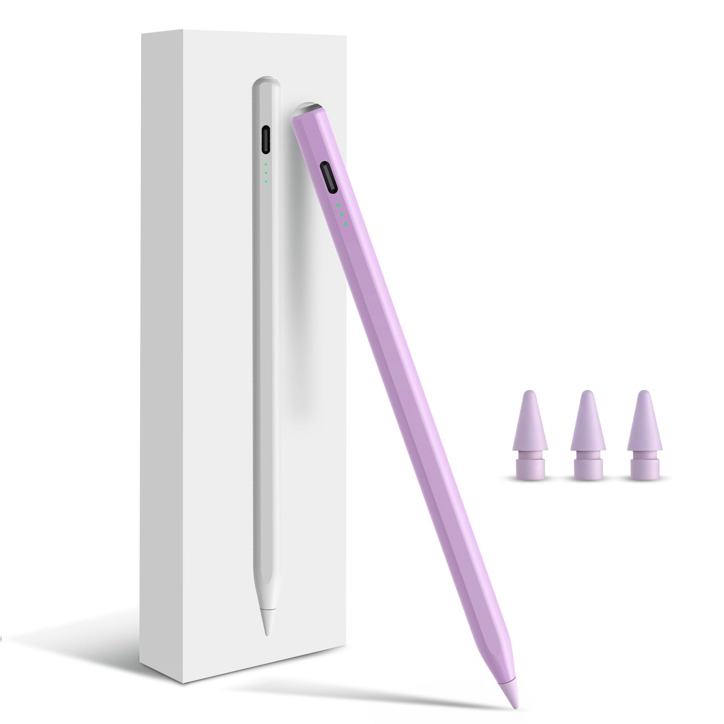 Penlike Pencil for Apple iPad 2026-2018, Fast Charge Stylus Pen for iPad