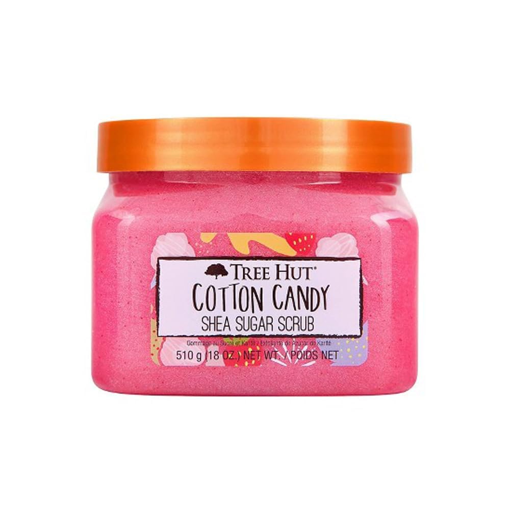 Tree Hut Body Scrub for Women, Pink Hibiscus, 18 Oz
