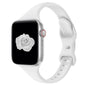 Thin Slim Band Compatible with Apple Watch 38mm 40mm 41mm 42mm 44mm 45mm 46mm 49mm, Replacement Silicone Sport Strap for iWatch Series 11/10/9/8/7/6/5/4/3/2/1 Ultra SE Women Men, Light Blush