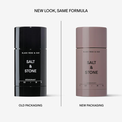 Salt & Stone Aluminum-Free Deodorant, Women & Men Santal & Vetiver 2.6 oz