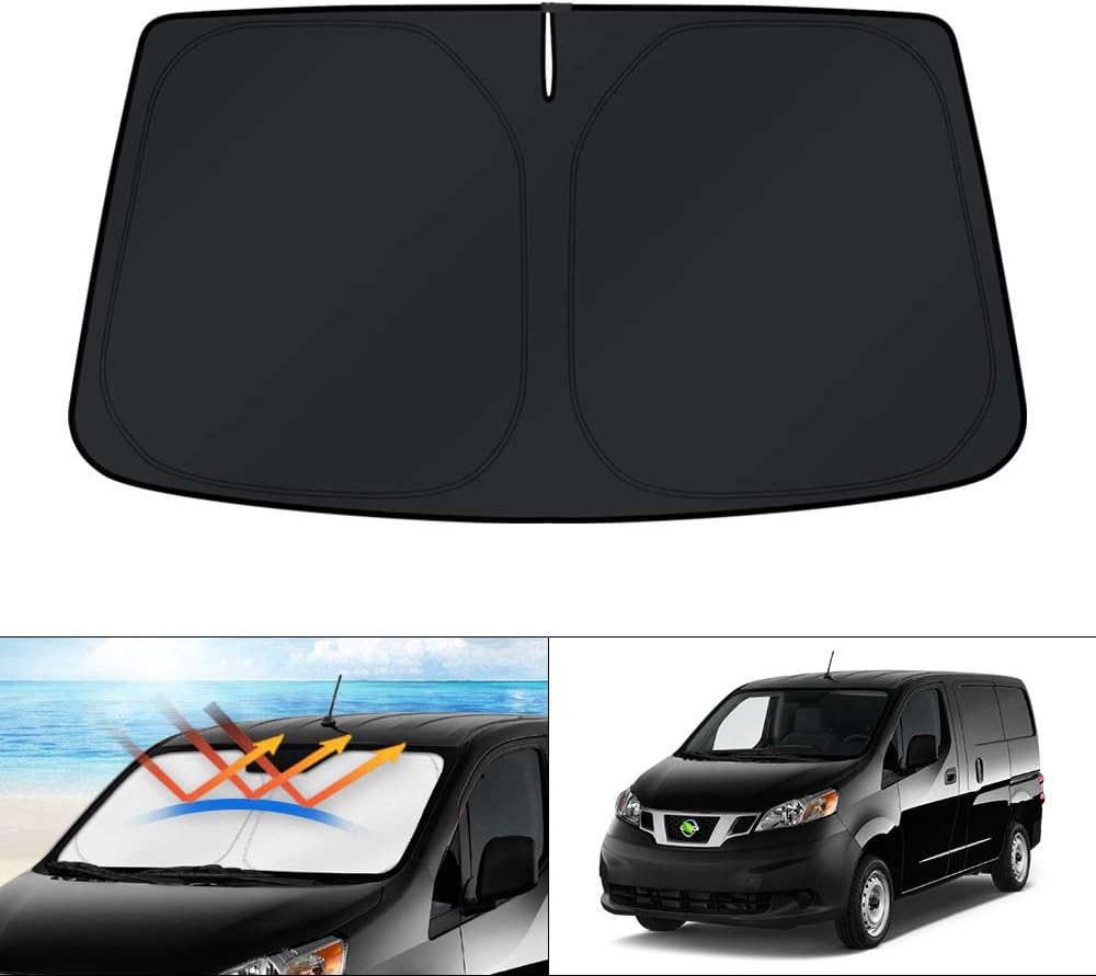 KUST Windshield Sun Shade for 2016 2017 2018 2019 2020 2021 2022 BMW X1 F48 Accessories Custom Fit Sunshade Foldable Window Sun Visor Protector Blocks UV Rays Keep Your Car Cooler
