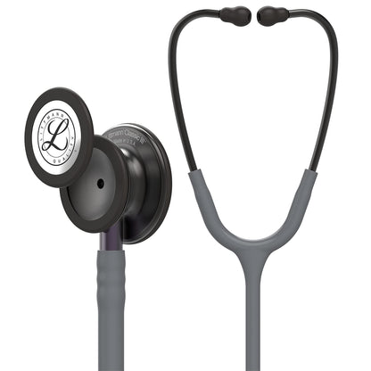 3M Littmann Classic III Monitoring Stethoscope, 5803, More Than 2X as Loud, Weighs Less, Stainless Steel Black-Finish Chestpiece, 27" Black Tube, Stem and Headset