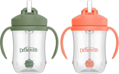 Dr. Brown's Milestones Baby's First Straw Cup, Blue, 1-Pack