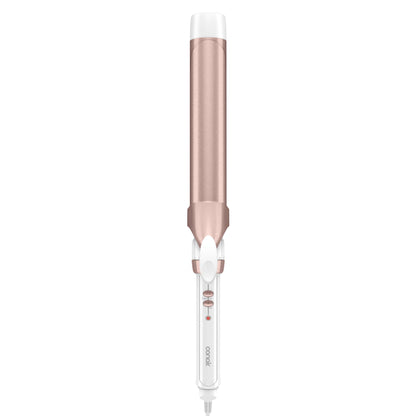 Conair Curling Iron, Double Ceramic, 1" Barrel, White/Rose Gold