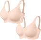 OEAK Women Value Series Jelly Bras Wireless Pushup Convertible Bra