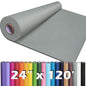 PerkHomy Brown Kraft Paper Roll 36" x 1,440" (120') for Craft Bulletin Board Paper Art Table Covering Crafting Gift Wrapping Bouquet Packing Parcel 70GSM 50LB (Brown, 36" x 120')