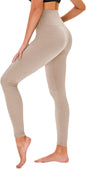 TNNZEET High Waisted Leggings for Women - No See Through Tummy Control Cycling Workout Yoga Pants with Pockets Reg & Plus