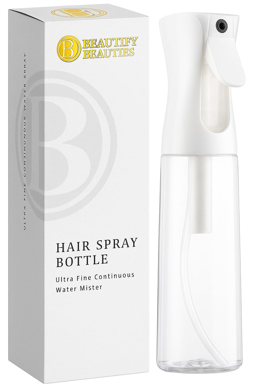BeautifyBeauties Continuous Spray Bottle for Hair, 6..8 oz Mister Spray