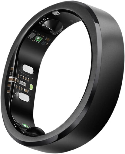 RingConn Gen 3 Smart Ring - Vascular Trends(Size 12, Matte Black)
