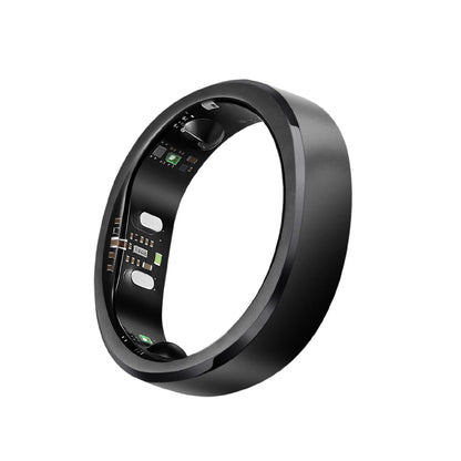 RingConn Gen 3 Smart Ring - Vascular Trends(Size 12, Matte Black)