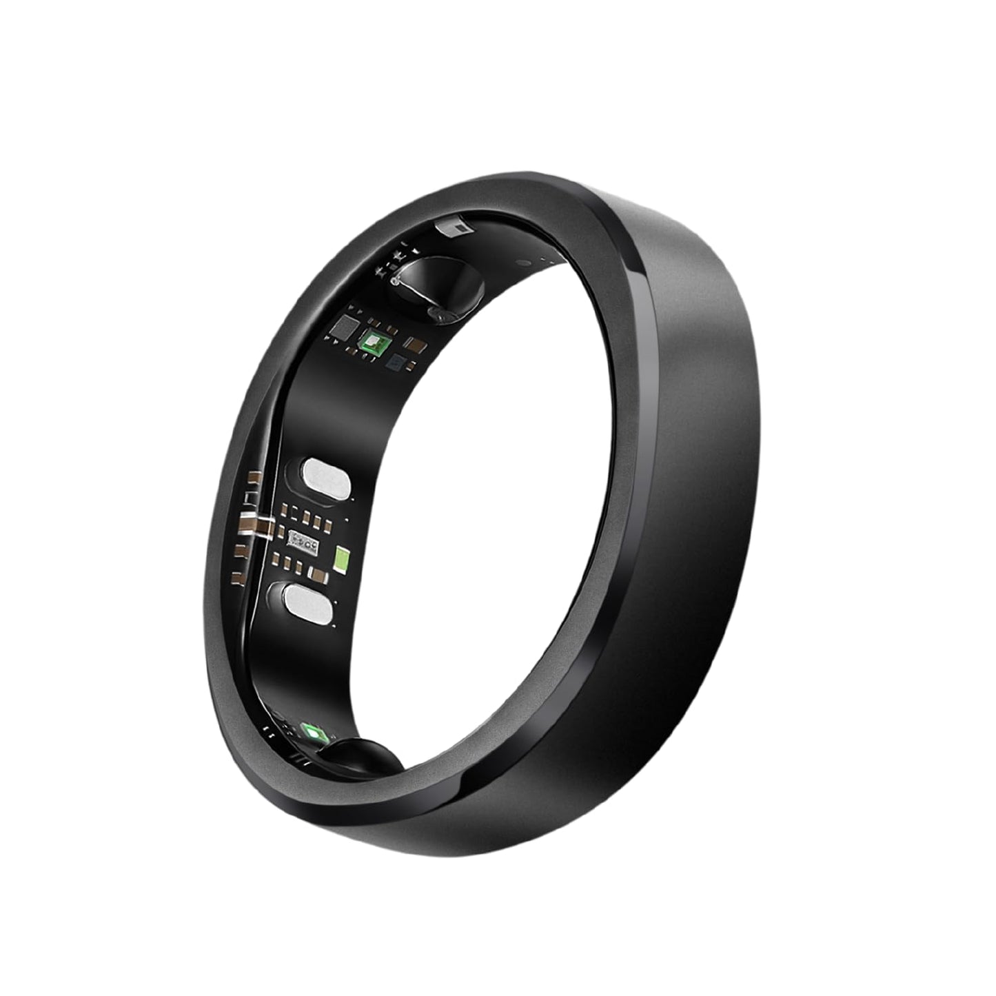 RingConn Gen 3 Smart Ring - Vascular Trends(Size 12, Matte Black)