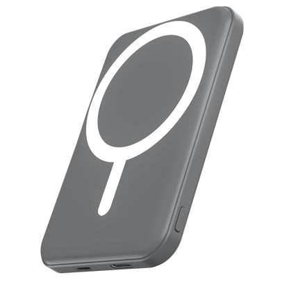 podoru for MagSafe Power Bank 5000mAh, Ultra-Slim Magnetic Portable Charger