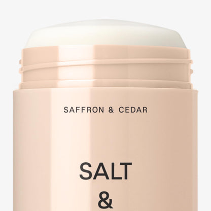 Salt & Stone Aluminum-Free Deodorant, Women & Men Santal & Vetiver 2.6 oz