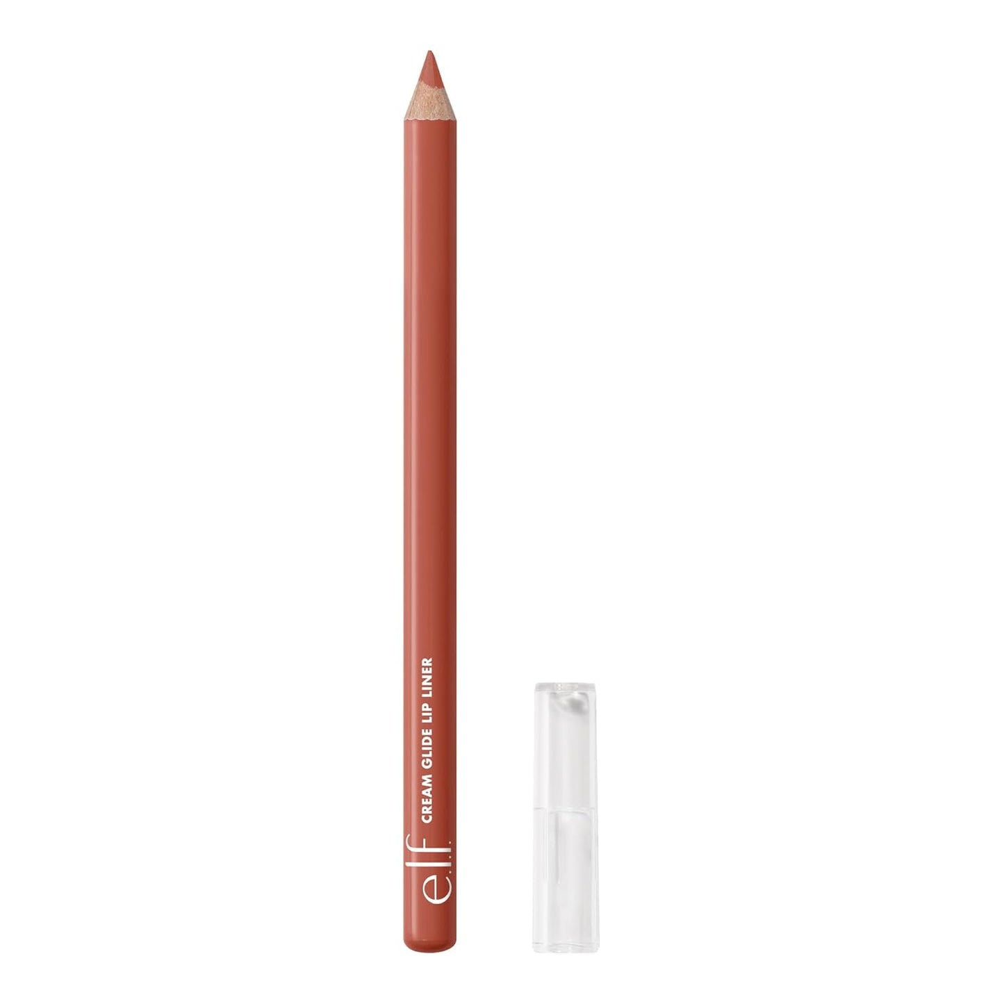 e.l.f. Cream Glide Lip Liner, Highly-Pigmented Pencil For Shaping & Sculpting Lips, Semi-Matte Finish, Vegan & Cruelty-Free