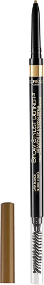 L'Oreal Paris Makeup Brow Stylist Definer Waterproof Eyebrow Pencil, Ultra-Fine Mechanical Pencil, Draws Tiny Brow Hairs and Fills in Sparse Areas and Gaps, Brunette, 0.003 Ounce (Pack of 2)