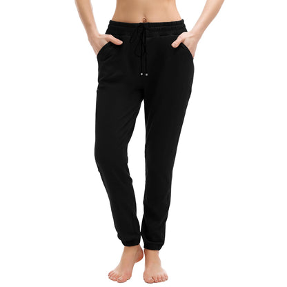 Walifrey Joggers with Pockets, Drawstring Sweatpants Women