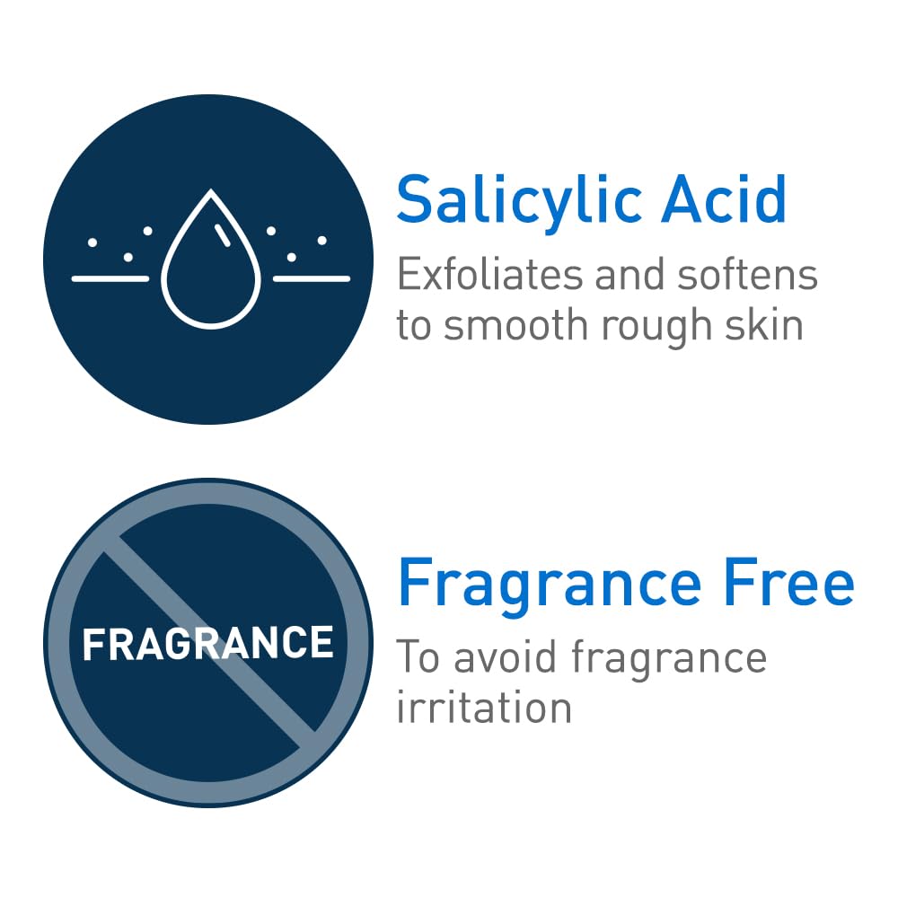 CeraVe Salicylic Acid Body Wash, Exfoliates Rough and Bumpy Skin, 10oz