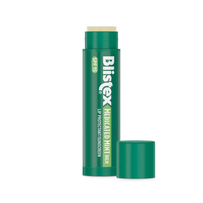 Blistex Medicated Lip Balm SPF 15, 24 Hr Moisture, 0.15 oz, 3 Count