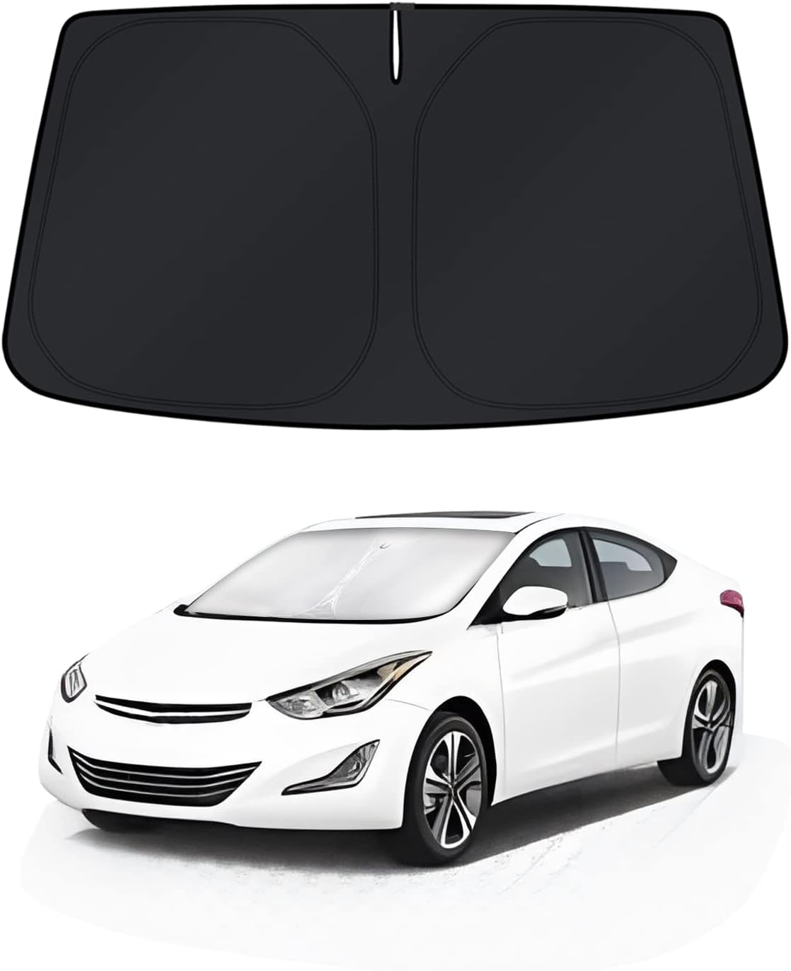 KUST Windshield Sun Shade for 2016 2017 2018 2019 2020 2021 2022 BMW X1 F48 Accessories Custom Fit Sunshade Foldable Window Sun Visor Protector Blocks UV Rays Keep Your Car Cooler