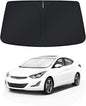 KUST Windshield Sun Shade for 2016 2017 2018 2019 2020 2021 2022 BMW X1 F48 Accessories Custom Fit Sunshade Foldable Window Sun Visor Protector Blocks UV Rays Keep Your Car Cooler