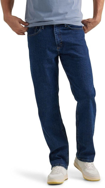 Wrangler Mens Comfort Flex Waist Relaxed Fit Jean