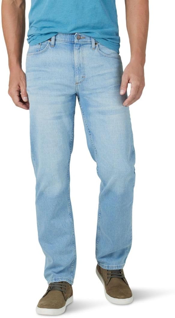 Wrangler Mens Comfort Flex Waist Relaxed Fit Jean