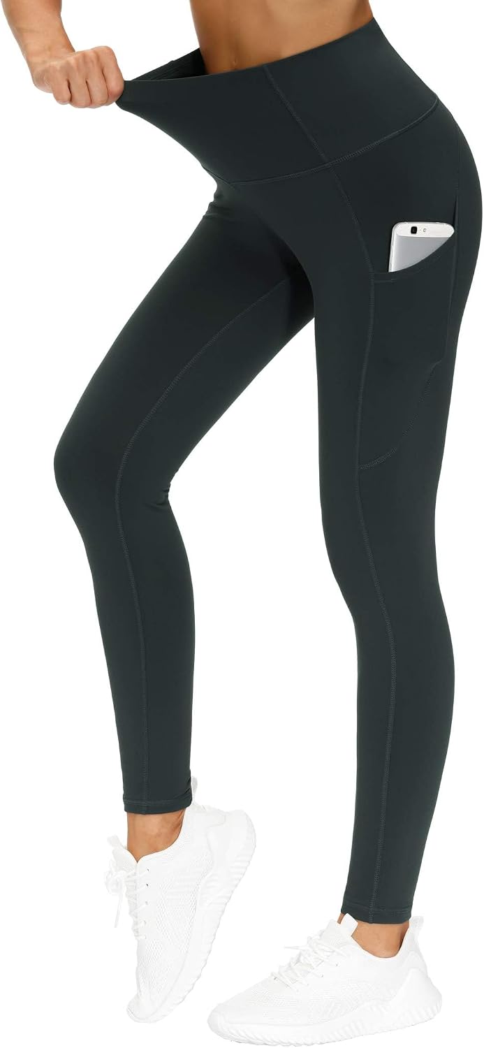 THE GYM PEOPLE Women's Thick High Waist Yoga Pants Workout Leggings