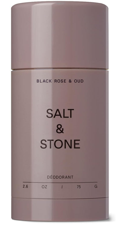 Salt & Stone Aluminum-Free Deodorant, Women & Men Santal & Vetiver 2.6 oz