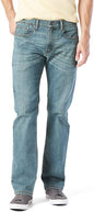 Levi Strauss Signature Gold Men's Relaxed Fit Flex Jeans