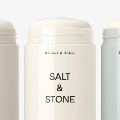Salt & Stone Aluminum-Free Deodorant, Women & Men Santal & Vetiver 2.6 oz