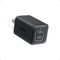 Anker Nano Phone Charger,47W Max 2-Port GaN Fast Charger USB C