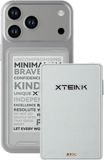 XTEINK X3 3.7" Pocket E-Ink eBook Reader, Mist Gray