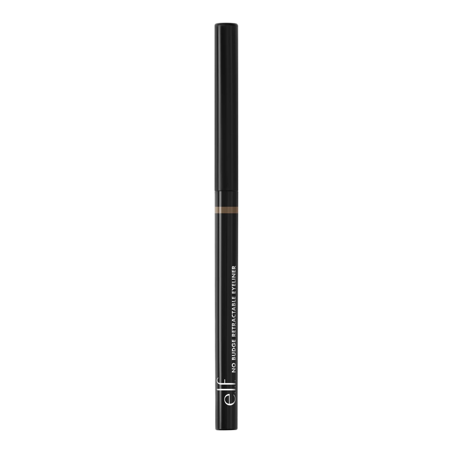 e.l.f. No Budge Retractable Eyeliner, Creamy, Ultra-Pigmented & Waterproof, Creates Bold & Defined Lines, Vegan & Cruelty-Free, Black