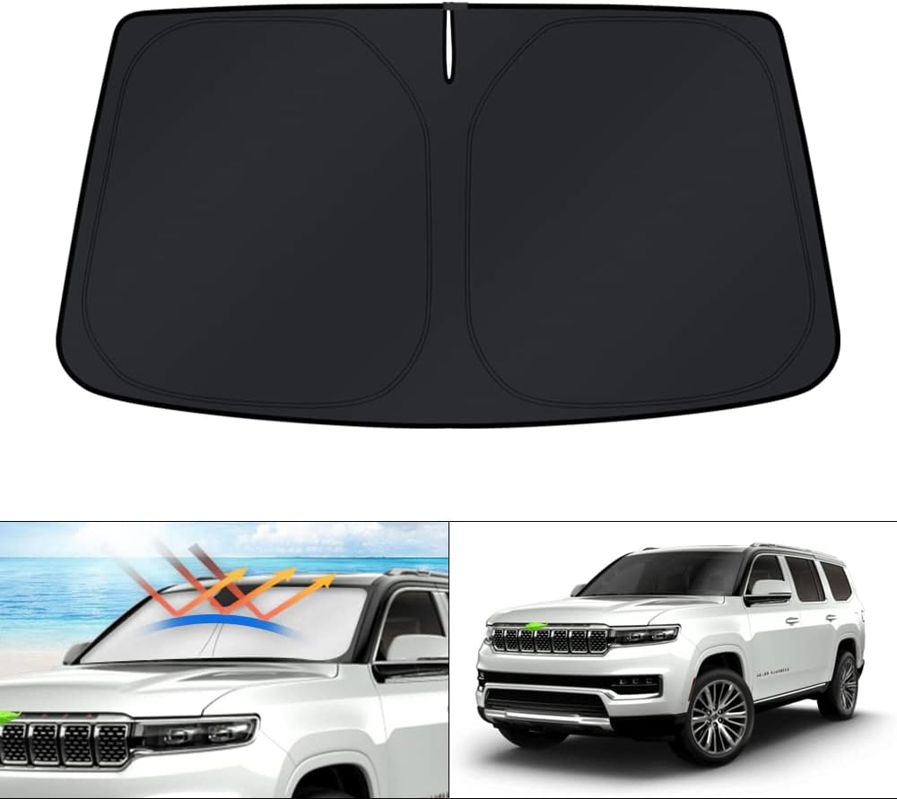 KUST Windshield Sun Shade for 2016 2017 2018 2019 2020 2021 2022 BMW X1 F48 Accessories Custom Fit Sunshade Foldable Window Sun Visor Protector Blocks UV Rays Keep Your Car Cooler