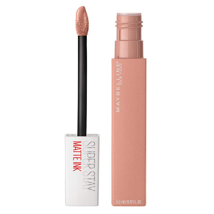 Maybelline Super Stay Matte Ink Liquid Lipstick Makeup, Long Lasting High Impact Color, Up to 16H Wear, Mover, Brown, 1 Count, Packaging May Vary