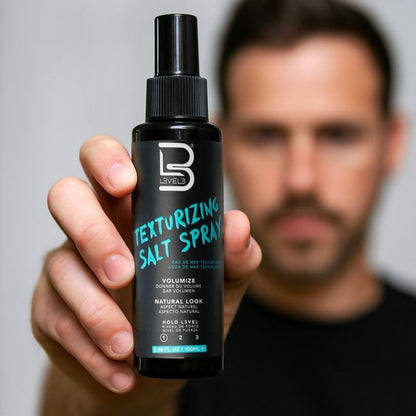 L3 Level 3 Sea Salt Spray for Hair, Texturizing, Beachy Waves, 8.45 fl oz
