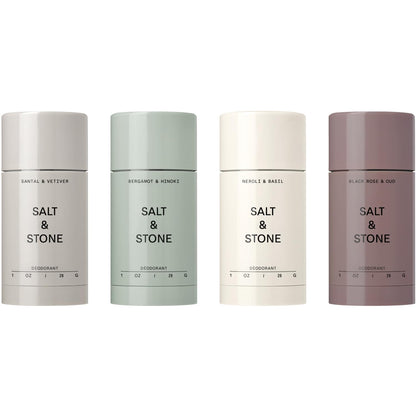 Salt & Stone Aluminum-Free Deodorant, Women & Men Santal & Vetiver 2.6 oz