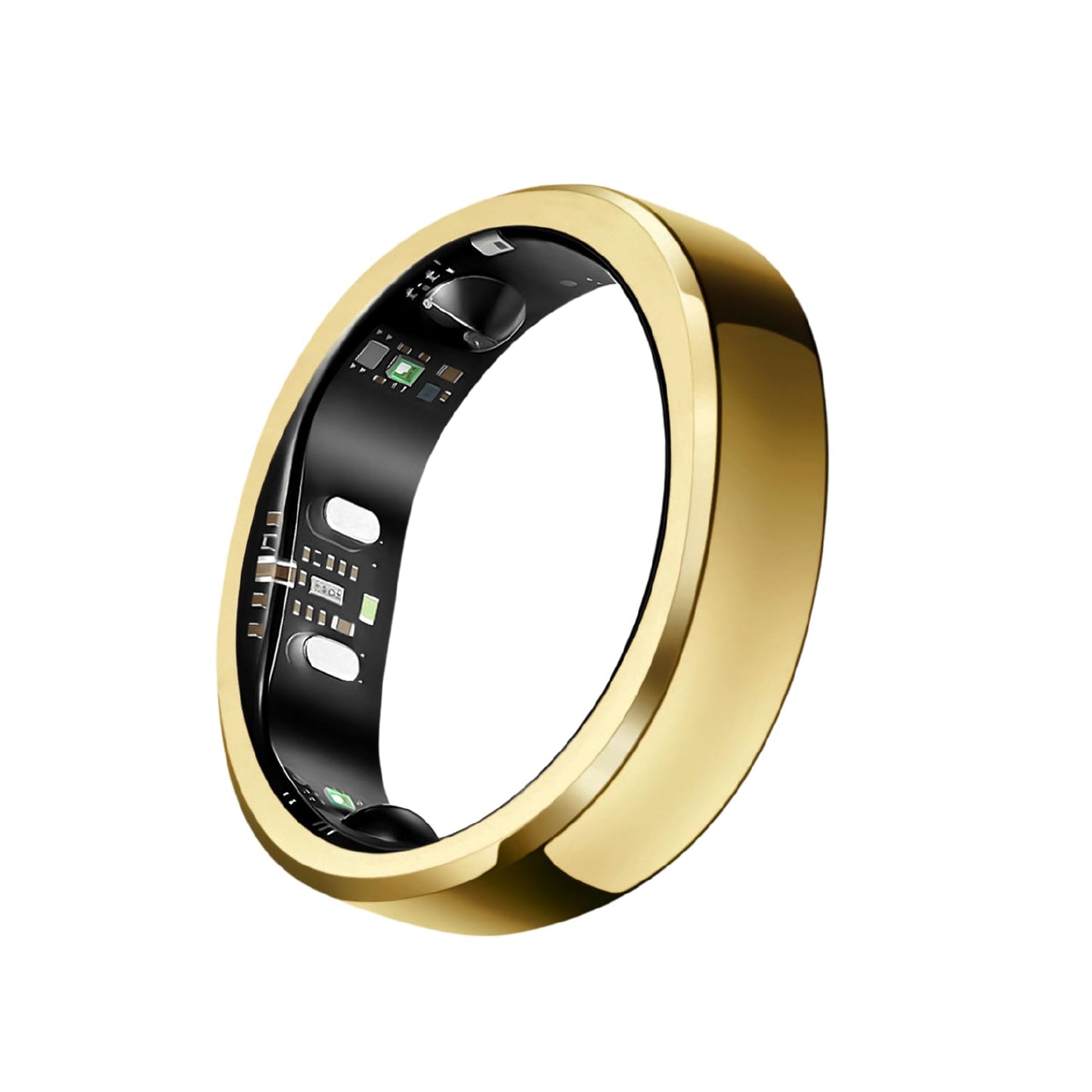 RingConn Gen 3 Smart Ring - Vascular Trends(Size 12, Matte Black)