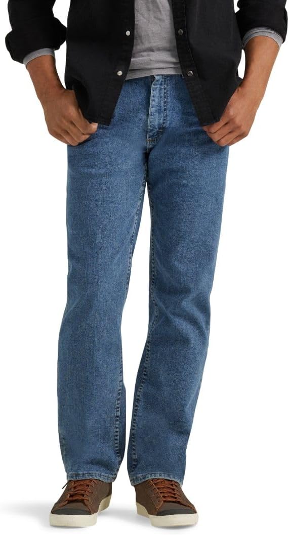 Wrangler Authentics Men's Classic 5-Pocket Regular Fit Flex Jean