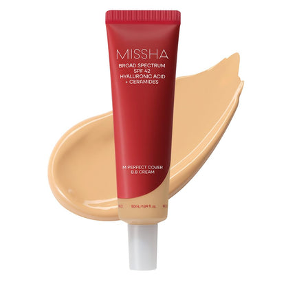 MISSHA M Perfect Cover BB Cream No.23 Natural Beige SPF 42 PA+++ 1.69 oz