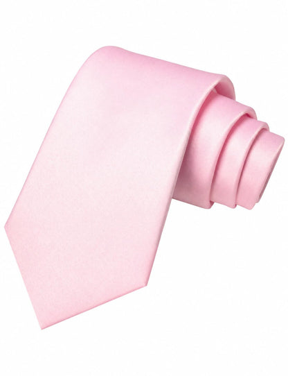 JEMYGINS Solid Color Tie Mens Necktie for Business and Wedding