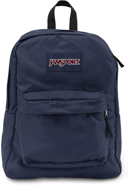 JanSport SuperBreak One Backpack - Durable, Lightweight Bookbag with 1 Main Compartment, Front Utility Pocket with Built-in Organizer - Premium Backpack, Bad Bows