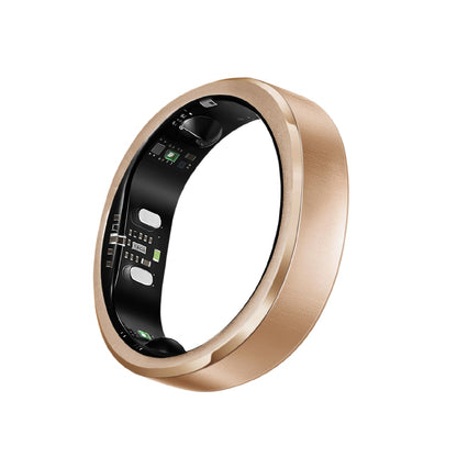 RingConn Gen 3 Smart Ring - Vascular Trends(Size 12, Matte Black)