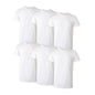 Hanes Men's Undershirt Packs, Stay-Tucked Soft Cotton Undershirts, Best Undershirts for Men, White/Black/Asstd Multipacks