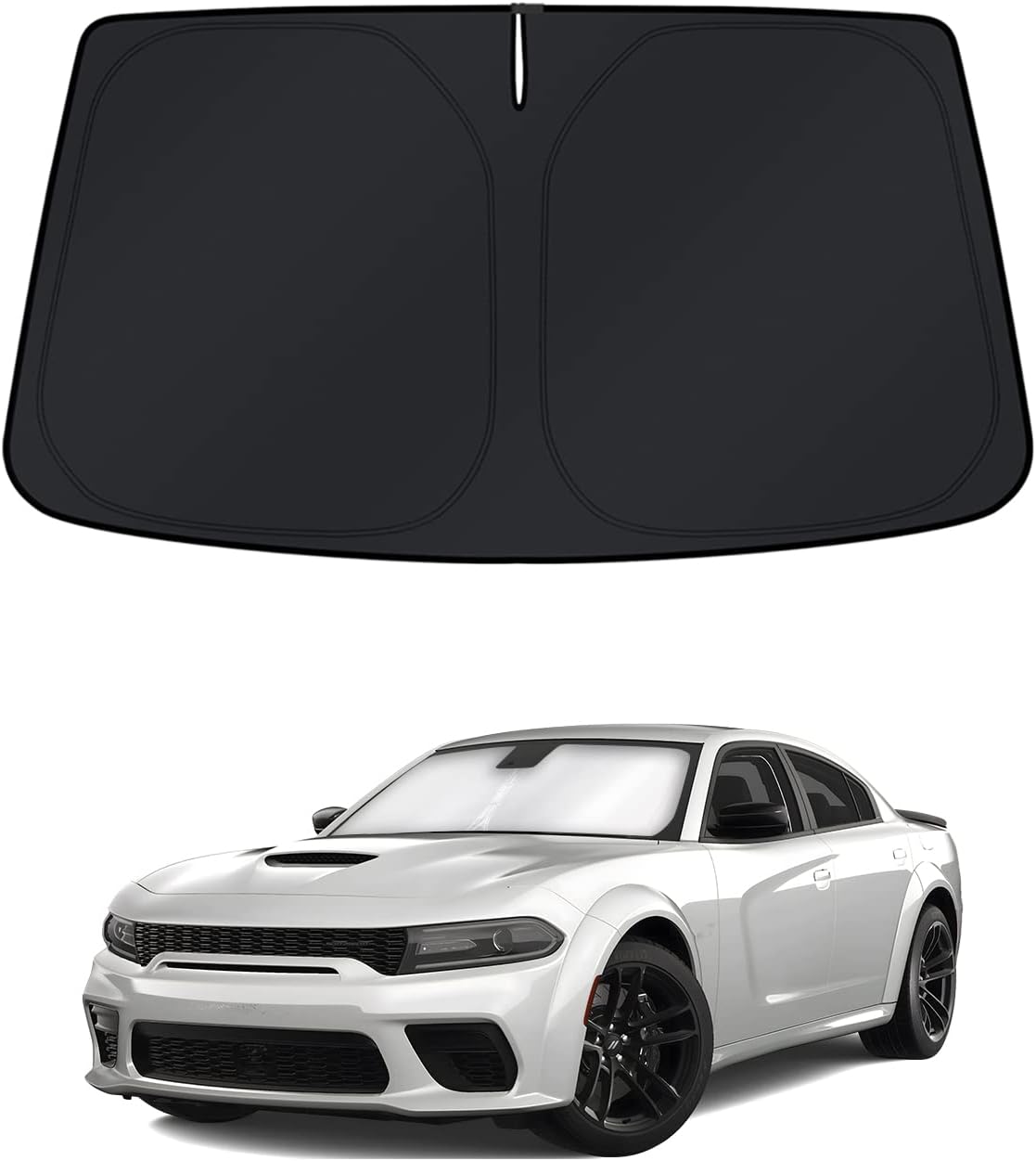 KUST Windshield Sun Shade for 2016 2017 2018 2019 2020 2021 2022 BMW X1 F48 Accessories Custom Fit Sunshade Foldable Window Sun Visor Protector Blocks UV Rays Keep Your Car Cooler