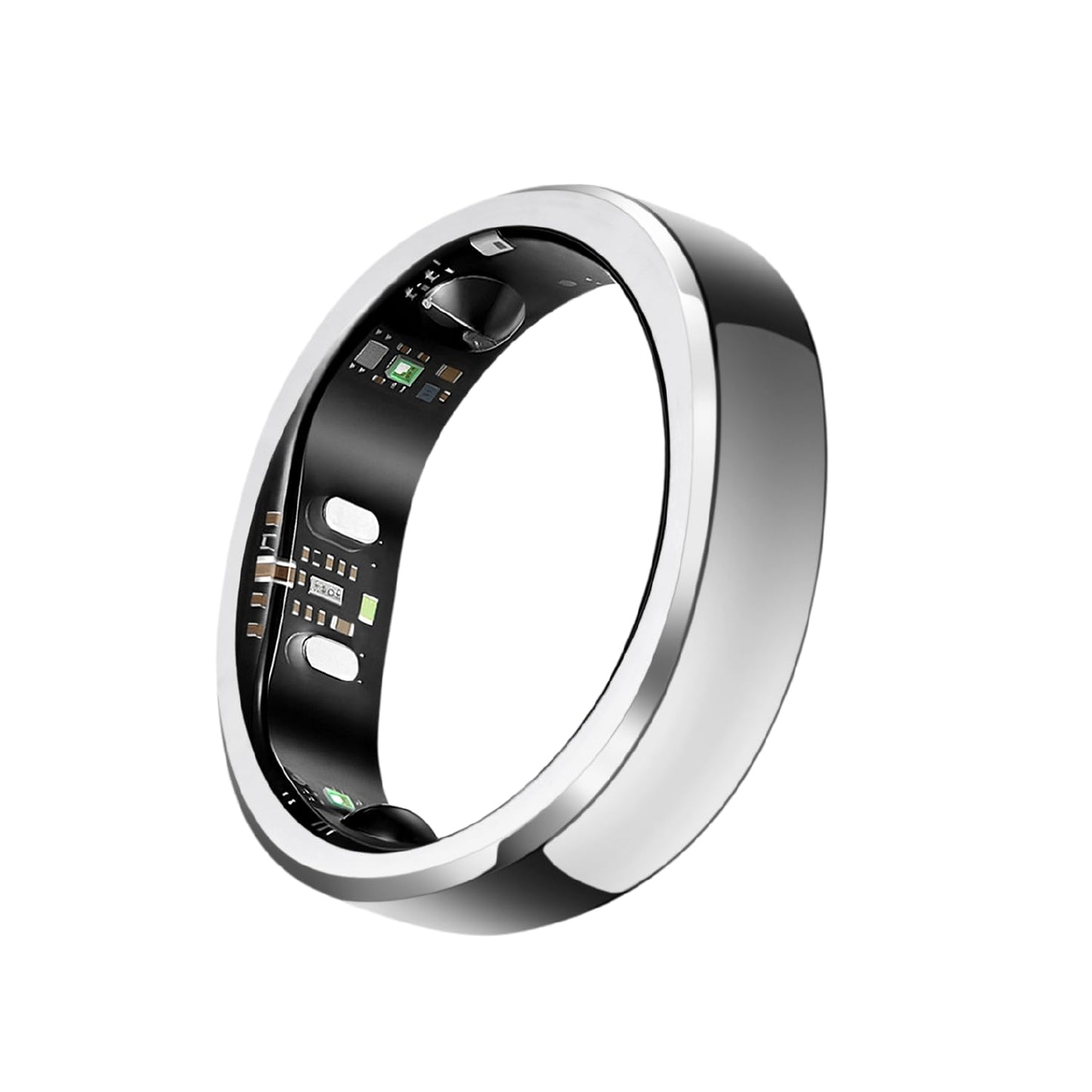 RingConn Gen 3 Smart Ring - Vascular Trends(Size 12, Matte Black)