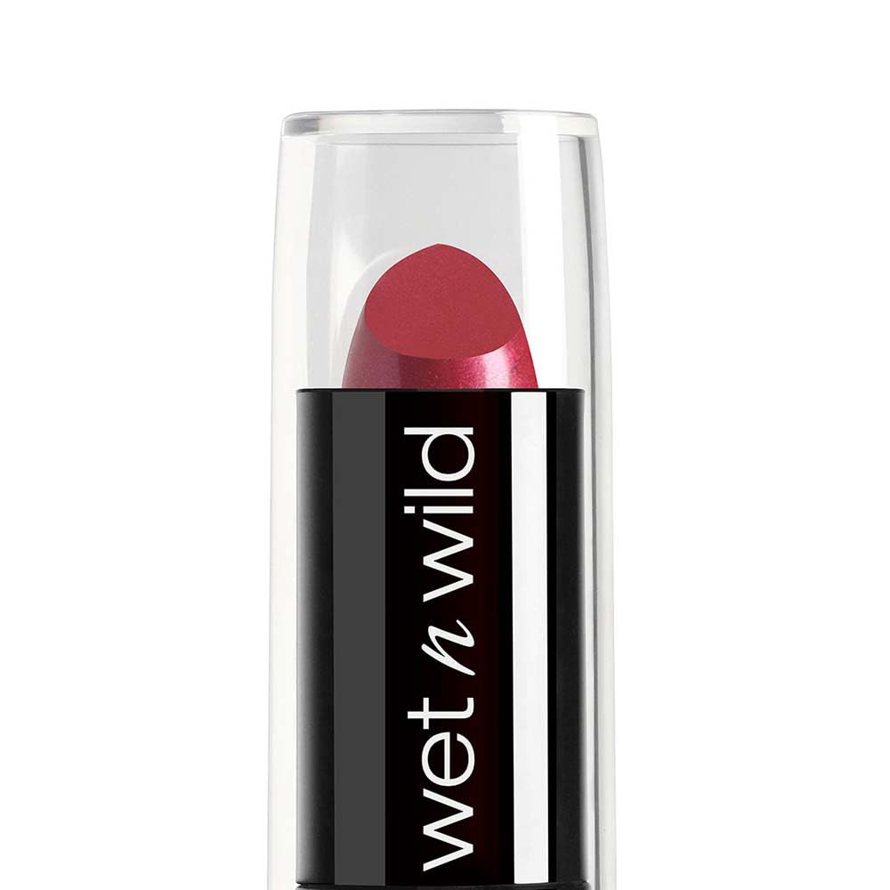 wet n wild Silk Finish Lipstick, Hydrating Rich Buildable Lip Color, Formulated with Vitamins A,E, & Macadamia for Ultimate Hydration, Cruelty-Free & Vegan - A Short Affair